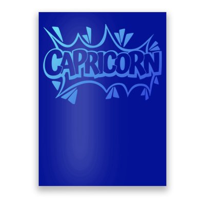 December Birthday Zodiac Sign Astrology Capricorn Gift Poster