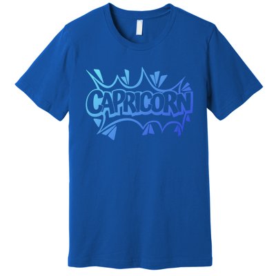 December Birthday Zodiac Sign Astrology Capricorn Gift Premium T-Shirt