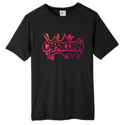 December Birthday Zodiac Sign Astrology Capricorn Gift Tall Fusion ChromaSoft Performance T-Shirt