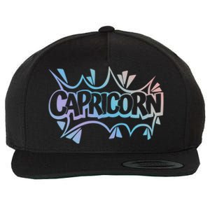 December Birthday Zodiac Sign Astrology Capricorn Gift Wool Snapback Cap