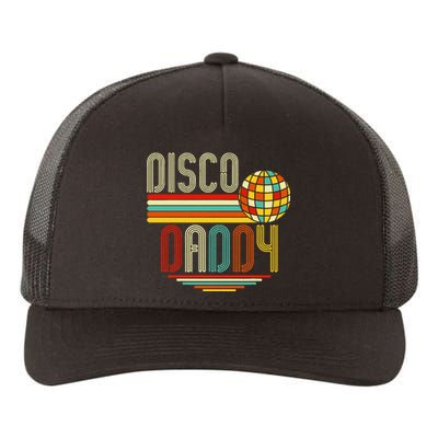 Disco Costume 70s Vintage Disco Daddy Yupoong Adult 5-Panel Trucker Hat