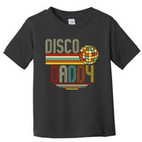 Disco Costume 70s Vintage Disco Daddy Toddler T-Shirt