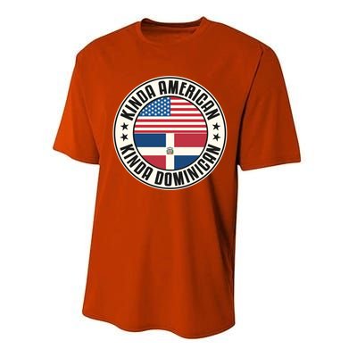 Dual Citizenship American Dominican Republic Usa Flag Gift Performance Sprint T-Shirt