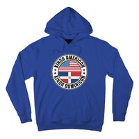 Dual Citizenship American Dominican Republic Usa Flag Gift Hoodie