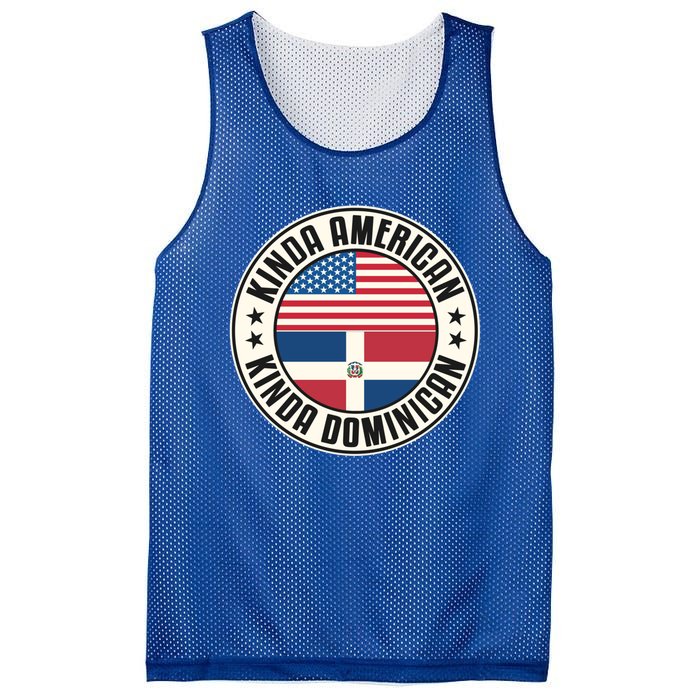 Dual Citizenship American Dominican Republic Usa Flag Gift Mesh Reversible Basketball Jersey Tank