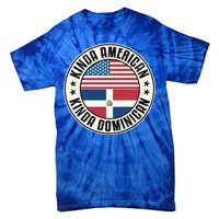 Dual Citizenship American Dominican Republic Usa Flag Gift Tie-Dye T-Shirt