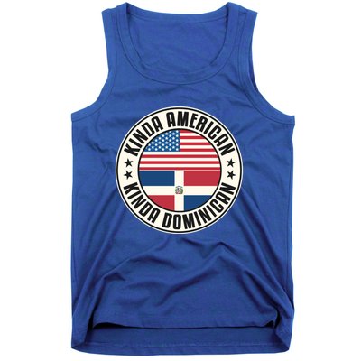 Dual Citizenship American Dominican Republic Usa Flag Gift Tank Top