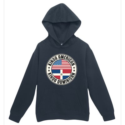 Dual Citizenship American Dominican Republic Usa Flag Gift Urban Pullover Hoodie