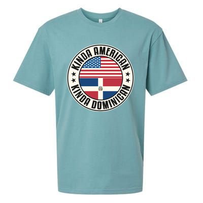 Dual Citizenship American Dominican Republic Usa Flag Gift Sueded Cloud Jersey T-Shirt