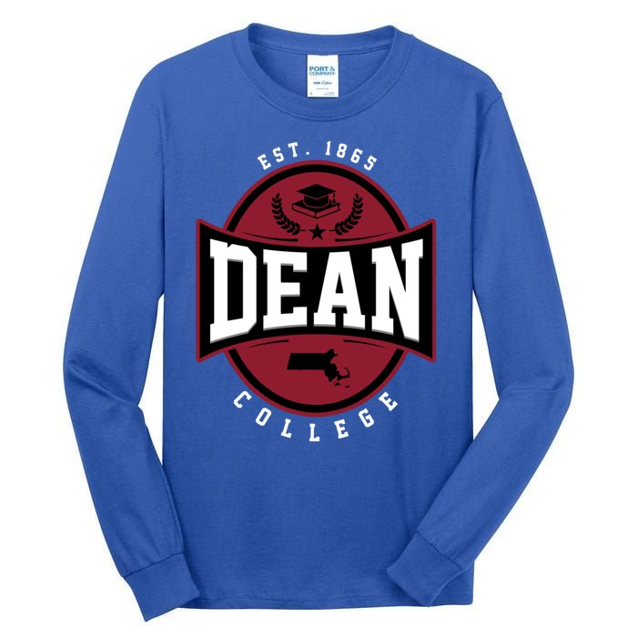 Dean College Arch Vintage Design Retro Tall Long Sleeve T-Shirt