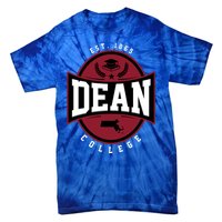 Dean College Arch Vintage Design Retro Tie-Dye T-Shirt