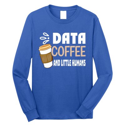 Data Coffee And Little Hu Meaningful Gift Long Sleeve Shirt