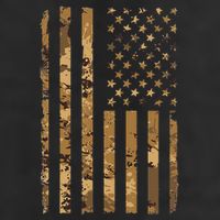 Desert Camo American Flag Military Tactical Camouflage Adult Drive Performance Visor