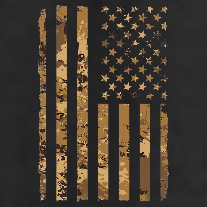 Desert Camo American Flag Military Tactical Camouflage Adult Drive Performance Visor