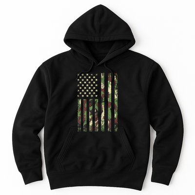 Desert Camo American Flag Military Tactical Camouflage Usa Hoodie