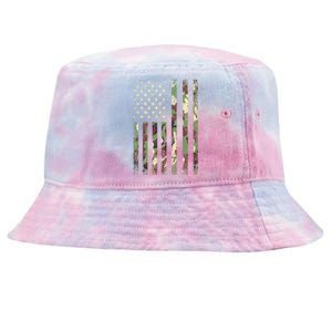 Desert Camo American Flag Military Tactical Camouflage Usa Tie-Dyed Bucket Hat