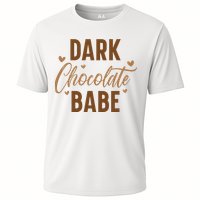 Dark Chocolate Babe Melanin Girl Black History Month Cooling Performance Crew T-Shirt