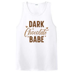 Dark Chocolate Babe Melanin Girl Black History Month PosiCharge Competitor Tank