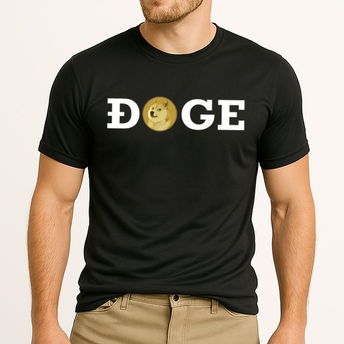 Dogecoin Cryptocurrency Blockchain Shiba Inu Doge Dogecoin Performance Shirt