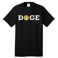 Dogecoin Cryptocurrency Blockchain Shiba Inu Doge Dogecoin Tall T-Shirt