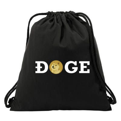 Dogecoin Cryptocurrency Blockchain Shiba Inu Doge Dogecoin Drawstring Bag