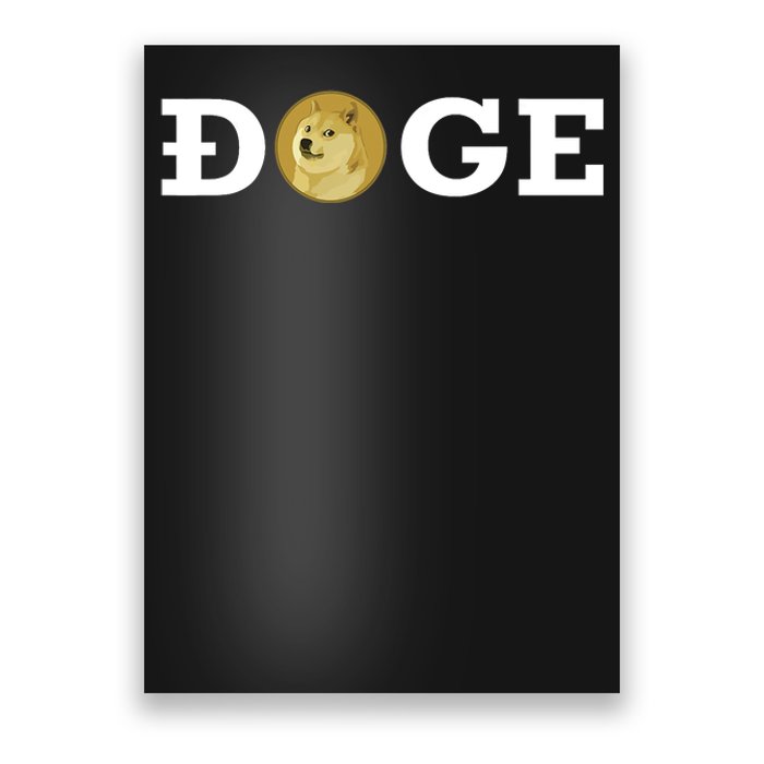 Dogecoin Cryptocurrency Blockchain Shiba Inu Doge Dogecoin Poster