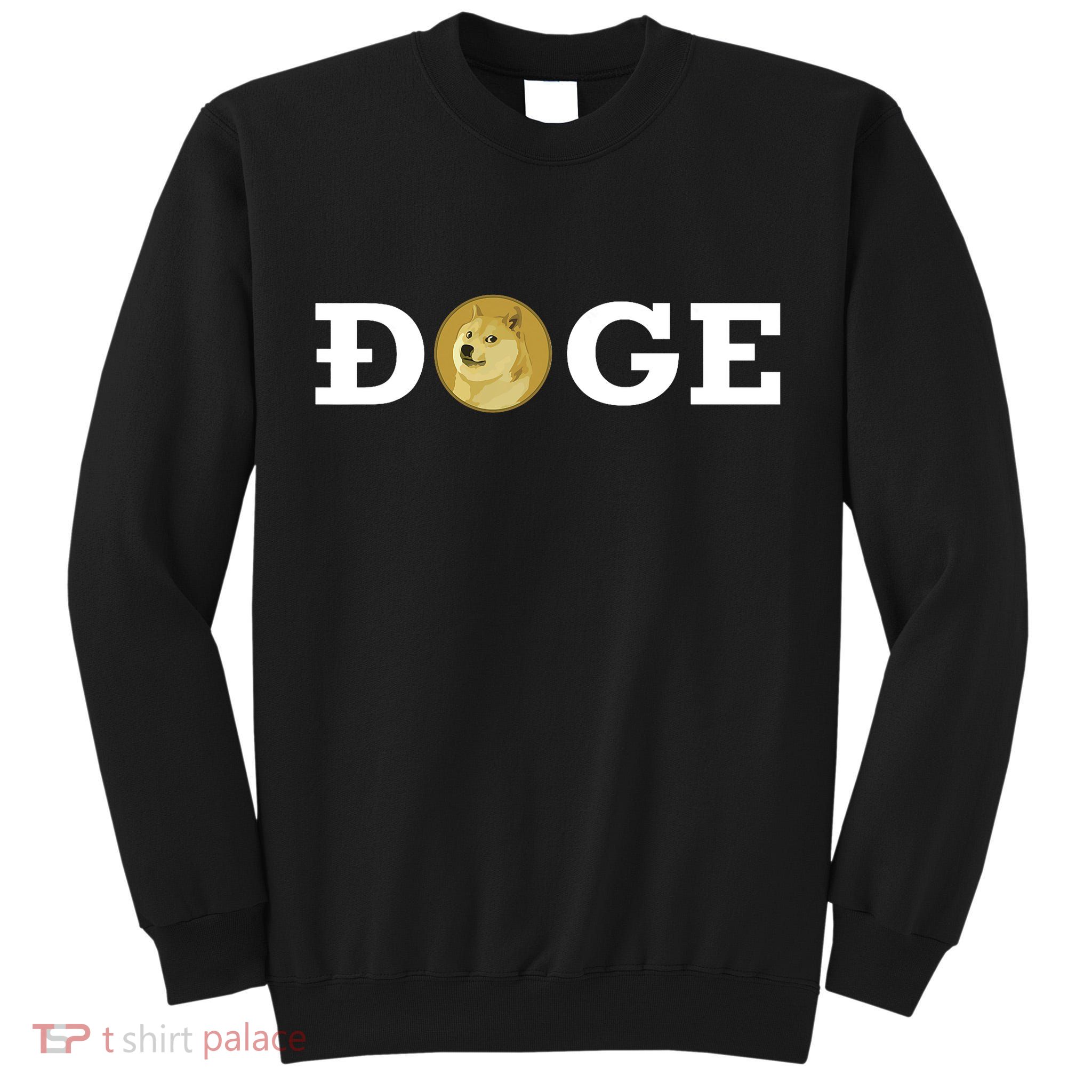 Dogecoin Cryptocurrency Blockchain Shiba Inu Doge Dogecoin Tall Sweatshirt