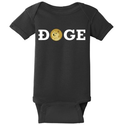 Dogecoin Cryptocurrency Blockchain Shiba Inu Doge Dogecoin Baby Bodysuit