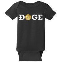 Dogecoin Cryptocurrency Blockchain Shiba Inu Doge Dogecoin Baby Bodysuit