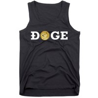 Dogecoin Cryptocurrency Blockchain Shiba Inu Doge Dogecoin Tank Top