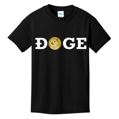 Dogecoin Cryptocurrency Blockchain Shiba Inu Doge Dogecoin Kids T-Shirt