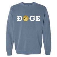 Dogecoin Cryptocurrency Blockchain Shiba Inu Doge Dogecoin Garment-Dyed Sweatshirt