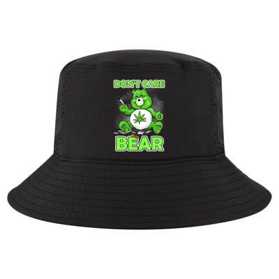 Dont Care Bear Smoking Weed Cannabis Marijuana 4 20 Stoner Gift 2 Cool Comfort Performance Bucket Hat