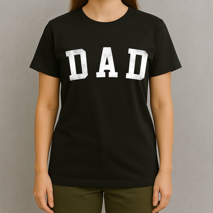 Dad Classic Bold Font FatherS Day Dad T-Shirt