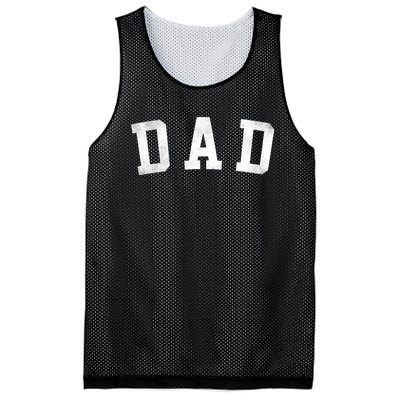 Dad Classic Bold Font FatherS Day Dad Mesh Reversible Basketball Jersey Tank