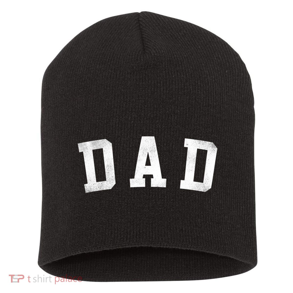 Dad Classic Bold Font FatherS Day Dad Short Acrylic Beanie