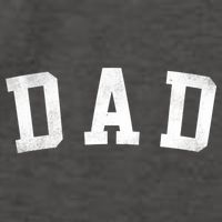 Dad Classic Bold Font FatherS Day Dad Vector Backpack