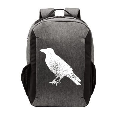 Distressed Crow Bird Print Raven Vintage Bird Vector Backpack