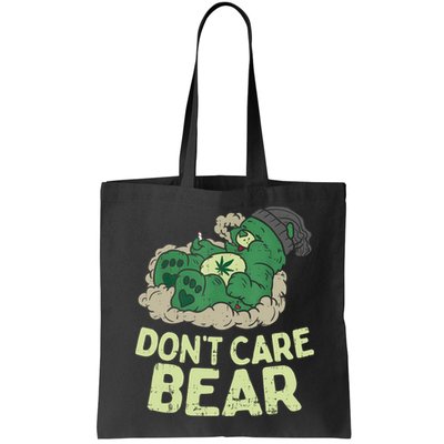 Dont Care Bear Smoking Weed Cannabis Marijuana 4 20 Stoner Gift 2 Bag