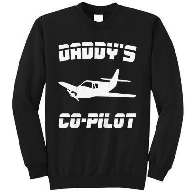 Daddy's Copilot Birthday Plane Lover Gift Sweatshirt