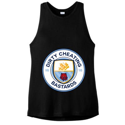 Dirty Cheating Bastards Ladies PosiCharge Tri-Blend Wicking Tank