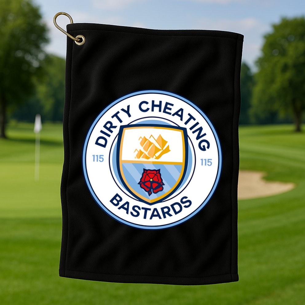 Dirty Cheating Bastards Golf Towel