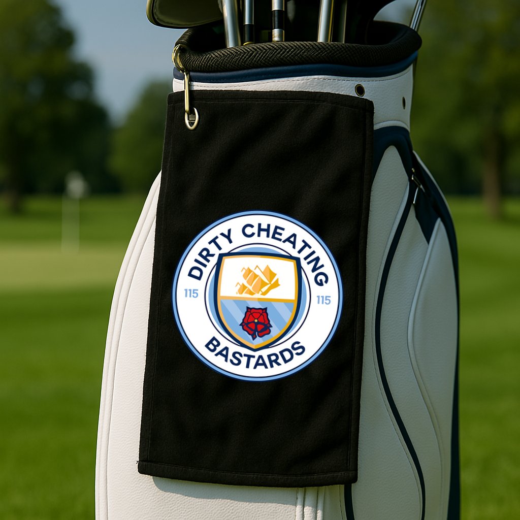 Dirty Cheating Bastards Golf Towel