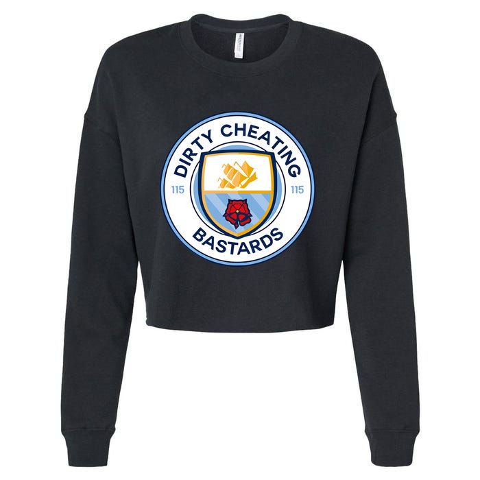 Dirty Cheating Bastards Cropped Pullover Crew