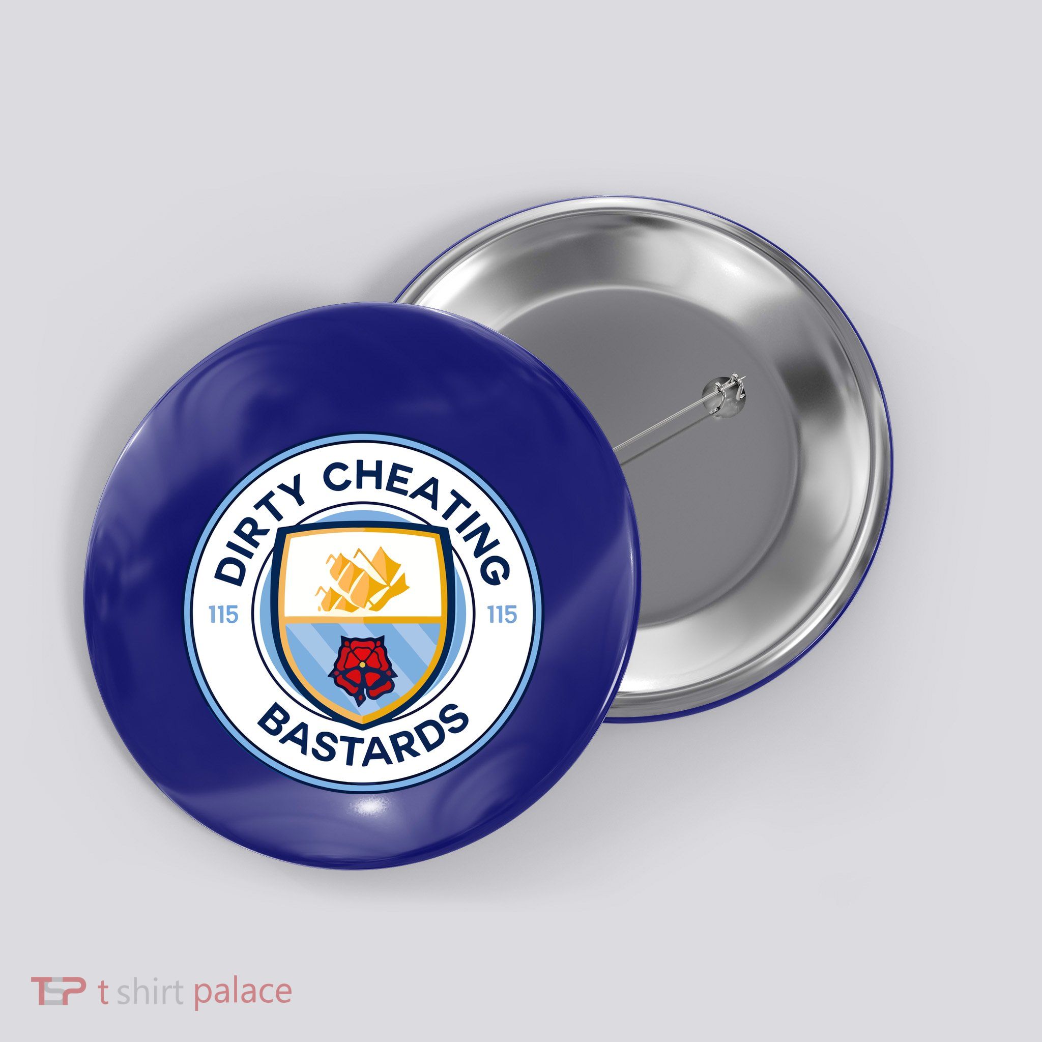 Dirty Cheating Bastards Button