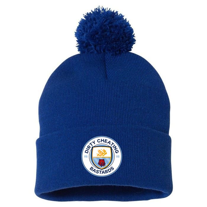 Dirty Cheating Bastards Pom Pom 12in Knit Beanie
