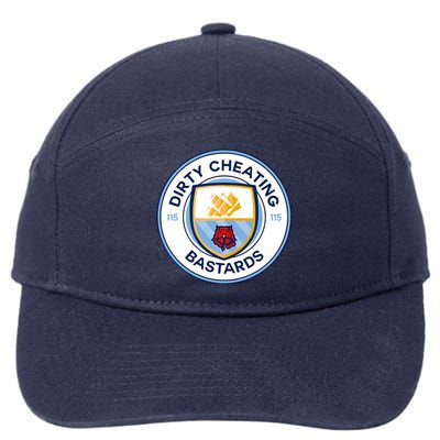 Dirty Cheating Bastards 7-Panel Snapback Hat