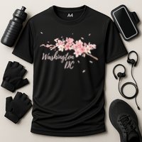 D.c. Cherry Blossom Tree Washington Cherry Festival Cooling Performance Crew T-Shirt