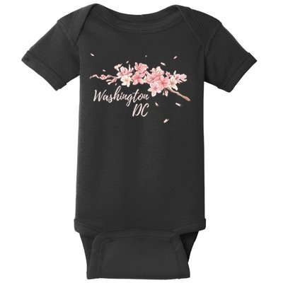 D.c. Cherry Blossom Tree Washington Cherry Festival Baby Bodysuit