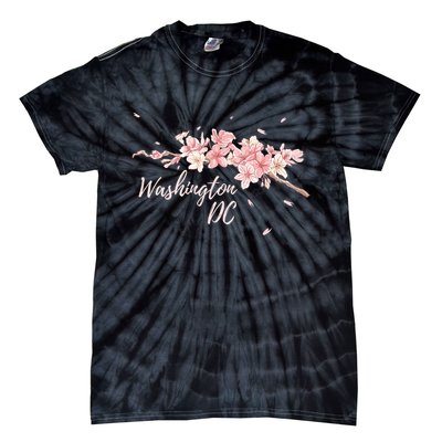 D.c. Cherry Blossom Tree Washington Cherry Festival Tie-Dye T-Shirt